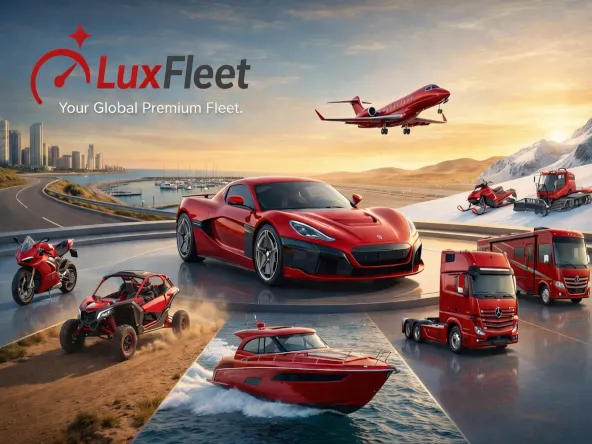LuxFleet hero montage